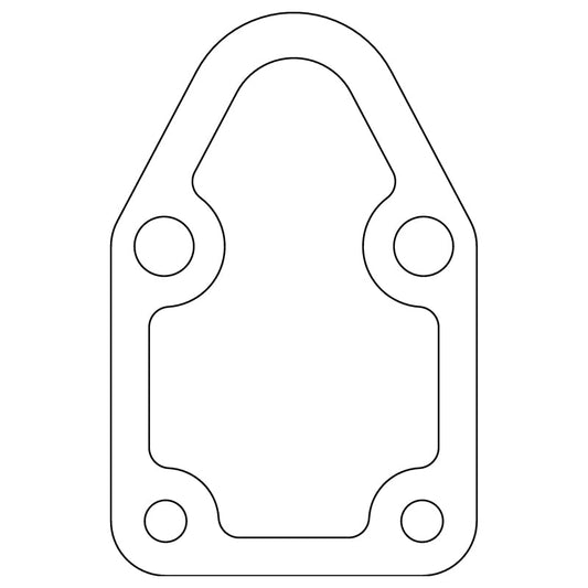 Cometic Gasket Cometic Chrysler/Ford/GM Fuel Pump Gasket .031in Fiber - 4 Bolt - 10 Pack CP15012