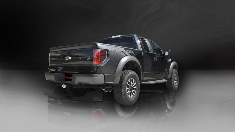 Corsa Performance 11-13 Ford F-150 Raptor 6.2L V8 133in Wheelbase Polished Xtreme