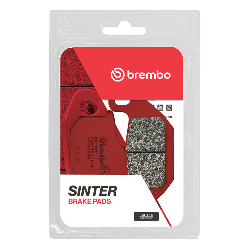 Brembo OE 90-95 Kawasaki LX Eliminator, SE 250cc Sinter Brake Pad - Front 07KA08SA