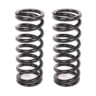 Aldan American Coil-Over-Spring, 750 lbs./in. Rate, 9 in. Length, 2.5 in. I.D. Black, Pair - 9750BK2
