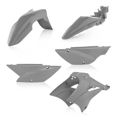 Acerbis Powersports Plastic Kits, Acerbis Plastic Kits, Plastic, Gray, Kawasaki, Sold as a Kit - 2780500011