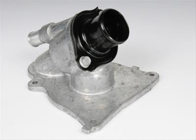 ACDelco Engine Water Pump Cover, Thermostat Housing, Aluminum, Natural, Buick, Cadillac - 131164
