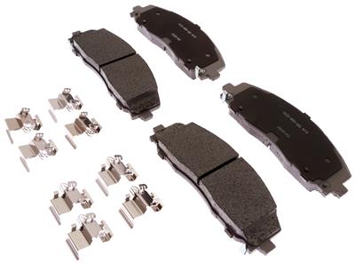 ACDelco Brake Pads, Silver, Replacement, Ceramic, Front, Chrysler, Dodge, Jeep, Ram, Volkswagen, Set - 14D1589CHF1
