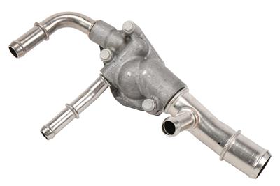 ACDelco Water Neck and Thermostat Housing, GM OE, Aluminum, Natural, Buick, Cadillac, Chevy, GMC - 1581939