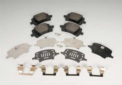 ACDelco Brake Pads, OE Replacement, Hardware Included, Chevy, Pontiac, Saturn, Front, Set - 1711092