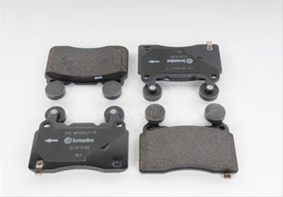 ACDelco Brake Pads, OE Replacement, Semi-Metallic, Front, Chevy, Set - 1711112