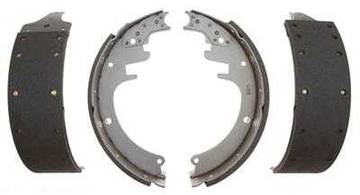 ACDelco Drum Brake Shoes, Organic, Riveted, Rear, Chevrolet, Dodge, GMC, Workhorse, Set - 17452R