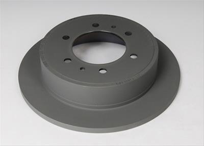 ACDelco Disc Brake Rotor, Rear, Solid, Smooth Surface, Cast Iron, Black E-Coat, Hummer, Each - 1770994
