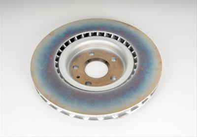ACDelco Brake Rotor, Original Equipment, Vented, Solid Surface, Cast Iron, Natural, Each - 1771050