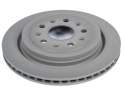 ACDelco Disc Brake Rotor, Rear, Vented, Solid Surface, Full Cast Iron, Natural, Cadillac, Each - 1771151
