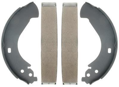 ACDelco Brake Shoes, Gold, Organic, 11.660 in. Drum Diameter, Rear, Chevrolet, GMC, Isuzu, Set - 17815B
