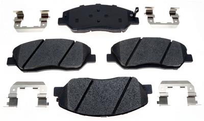 ACDelco Brake Pads, Professional DuraStop Ceramic, Front, for Hyundai, for Kia, Set - 17D1202CH