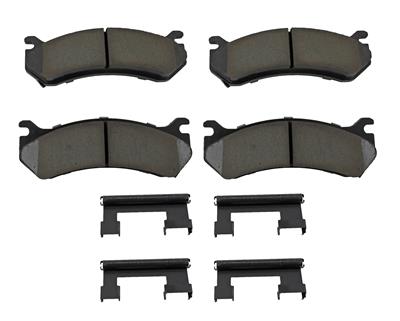 ACDelco Brake Pads, Gold Ceramic, Cadillac, Chevrolet, GMC, Hummer, Set - 17D785CHF1