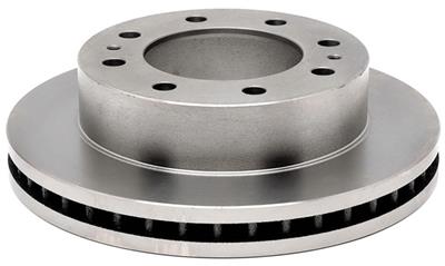 ACDelco Brake Rotor, Advantage, Solid Surface, Cast Iron, Natural, 12.800 in. O.D. Front - 18A1206A