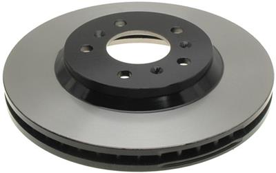ACDelco Brake Rotor, Professional, Vented, Solid Surface, Cast Iron, Natural, Each - 18A2322