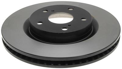 ACDelco Brake Rotor, Professional, Vented, Solid Surface, Cast Iron, Natural, Each - 18A2448