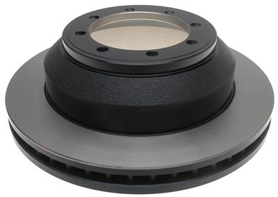 ACDelco Brake Rotor, Professional, Vented, Solid Surface, Cast Iron, Natural, Each - 18A2607