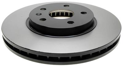 ACDelco Brake Rotor, Professional, Vented, Solid Surface, Cast Iron, Natural, Each - 18A2653