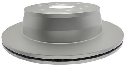 ACDelco Brake Rotor, Gold, Solid Surface, Iron, Natural, Rear, Cadillac, Chevy, GMC, Each - 18A81032