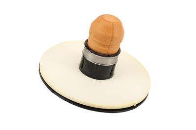 ACDelco Frame Bump Stop, Rear, Jounce Bumper, Conical, Rubber, Polyurethane Foam, Black, White - 19352221