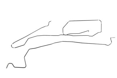 ACDelco Brake Lines, Direct Fit, ACDelco GM Genuine Parts Brake Hydraulic Lines, Steel, Black - 19419100