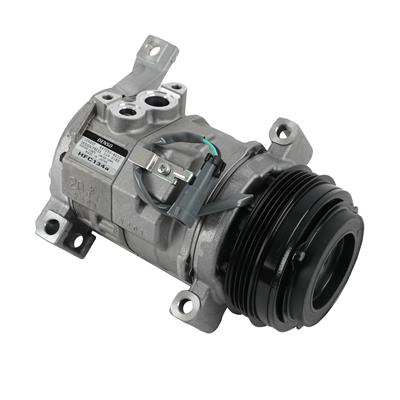 ACDelco Air Conditioning Compressor, 4-Groove, Serpentine, R-134A, Aluminum, Natural, Cadillac - 19436020