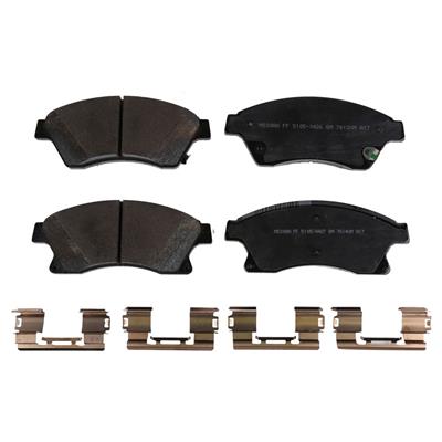 ACDelco Brake Pads, ACDelco GM Genuine Parts Disc Brake Pads, Ceramic, Integrally Molded, Front - 19436350