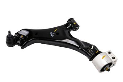 ACDelco Control Arms, ACDelco Gold Control Arms, Steel, Black, Rubber Bushing, Front Left, Lower - 20945779