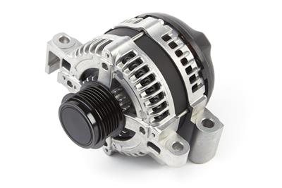 ACDelco Alternator, 12 V, 140 amps, Serpentine Pulley, 11 o'clock Plug Position, Cadillac, Each - 23480514
