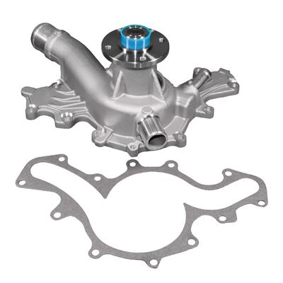 ACDelco Water Pump, Mechanical, Standard-volume, Counterclockwise Rotation, Aluminum, Natural - 252544
