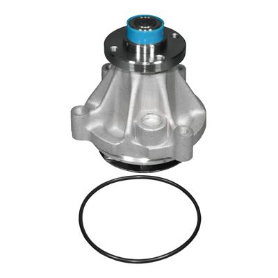 ACDelco Water Pump, Mechanical, Replacement, Standard-volume, Counterclockwise Rotation, Aluminum - 252841