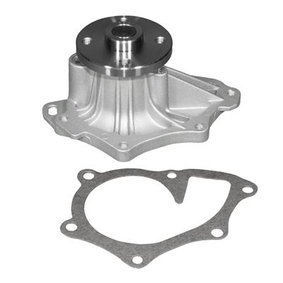 ACDelco Water Pump, Mechanical, Standard-volume, Counterclockwise Rotation, Aluminum, Natural - 252856