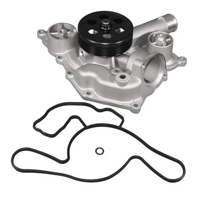 ACDelco Water Pump, Mechanical, Standard-volume, Clockwise Rotation, Aluminum, Natural, Chrysler - 252899