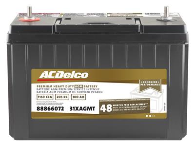 ACDelco Vehicle Battery, Battery - 31XAGMT