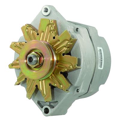 ACDelco Alternators and Generators, Alternators, Delco 10 SI Case Style, 12 V, 63 amps, V-belt - 3351093
