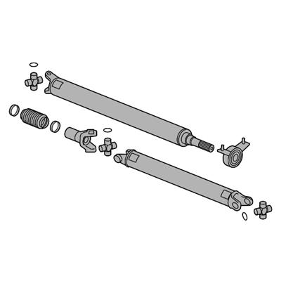 ACDelco Drive Shaft, Drive Shaft, Rear, Chevrolet, GMC, Each - 84669661