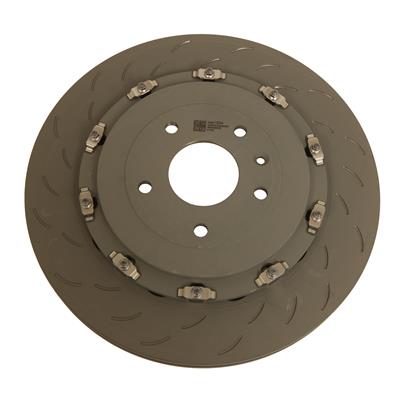 ACDelco Brake Rotor, Original Equipment, Vented, Slotted Surface, Cast Iron, Natural, Each - 84951567