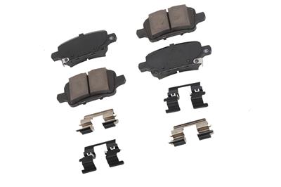 ACDelco Brake Pads, ACDelco GM Genuine Parts Disc Brake Pads, Semi-Metallic, Integrally Molded - 85127904