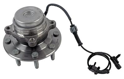 ACDelco Wheel Bearing and Hub Assemblies, Steel, Natural, Front, Each - 85137058