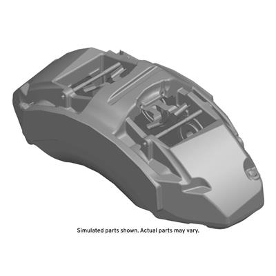 ACDelco Brake Calipers, ACDelco GM Genuine Parts Disc Brake Calipers, Aluminum, Black, Front Left - 86555791