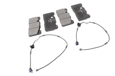 ACDelco Brake Pads, GM Genuine Parts, Semi-metallic, Front, Chevrolet, Set - 86824349