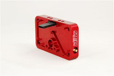 AED Performance Carburetor Metering Block Replacements, Primary or Secondary, T-6 Billet Aluminum - 6580