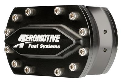 Aeromotive Fuel Pump, Spur Gear, Hex Drive, Billet Aluminum, Black Anodized, 3/8 in. Hex Shaft, 16 - 11134