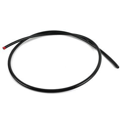 Aeromotive Hose, PTFE, Braided Stainless Steel, Black, -6 AN, 4 ft. Length, Each - 15321