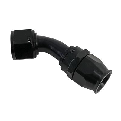 Aeromotive Fitting, Hose End, PTFE Racing Hose, 45 Degree, -12 AN Hose to Female -12 AN, SAE 37 - 15360