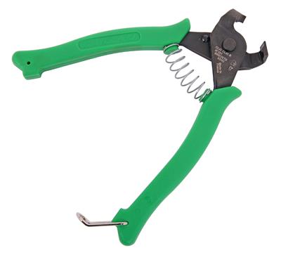 Aeroquip Pliers, Connecting, E-Z Clip System, Steel, Black with Green Handles, Each - FT1357