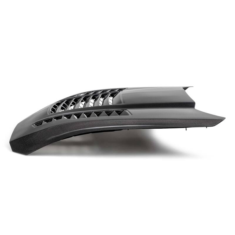 Anderson Composites 2024 Ford Mustang Type-GT4 Double-Sided Carbon Fiber Hood AC-HD24FDMU-GT4-DS