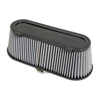AFE Power Air Filter, Pro Dry S, Synthetic, Conical Oval Flanged, 3.875 in. Inlet, 5.0 in. Length - 2190033