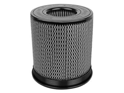 AFE Power Air Filters, Magnum FLOW Pro DRY S, Round, Synthetic, Gray, 5.50 in. Inlet Flange I.D. - 2191147
