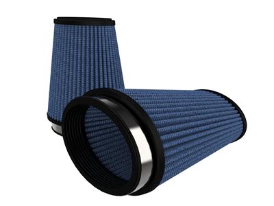 AFE Power Air Filter, Pro 5R, Cotton Gauze, Conical Oval Flanged, 3.0 x 4.75 in. Inlet, 6.0 in. - 2490054MA